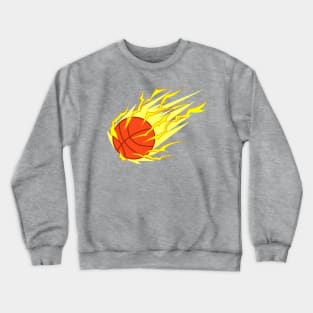 Electrifying Slam: When Basketball Meets Lightning Crewneck Sweatshirt